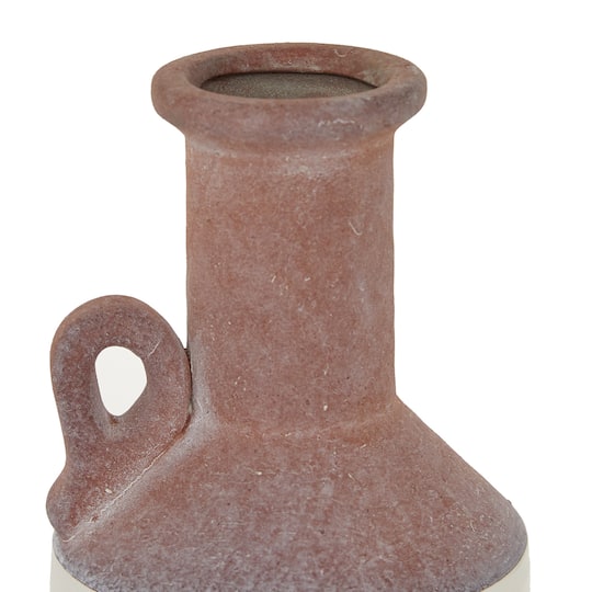 White Ceramic Farmhouse Vase
